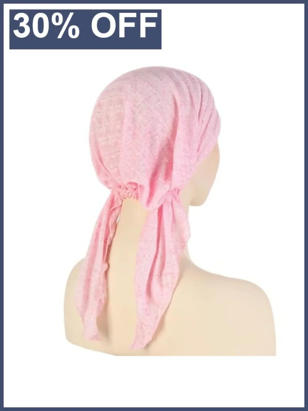 Chemo Headscarf for Women Pre-Tied Twist Headwrap, Soft Polyester Turban Hat